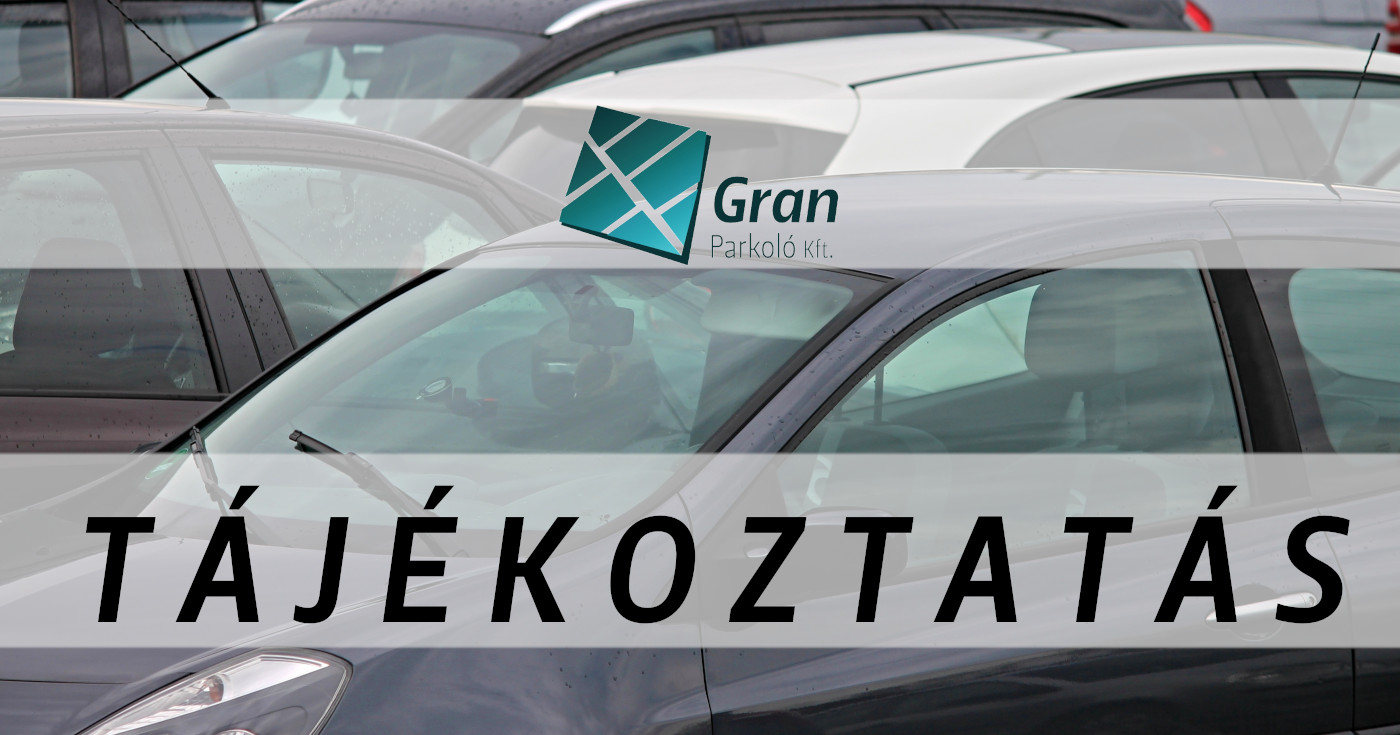 Parkolási rend a hosszúhétvégén